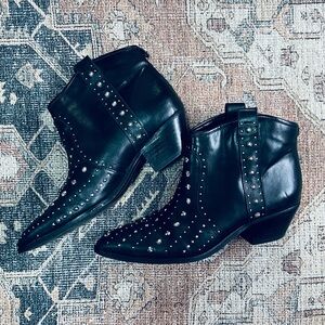 Sam Edelman leather booties